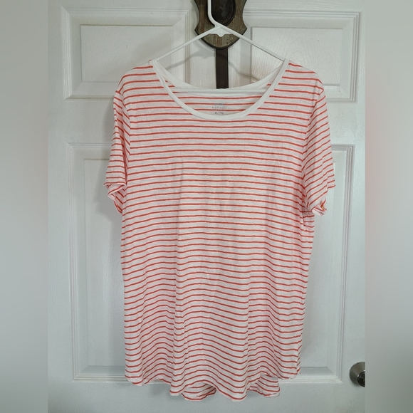 Old Navy Woman's Crewneck Short Sleeve T-Shirt,  Size: XL Color: Pink - Picture 4 of 14